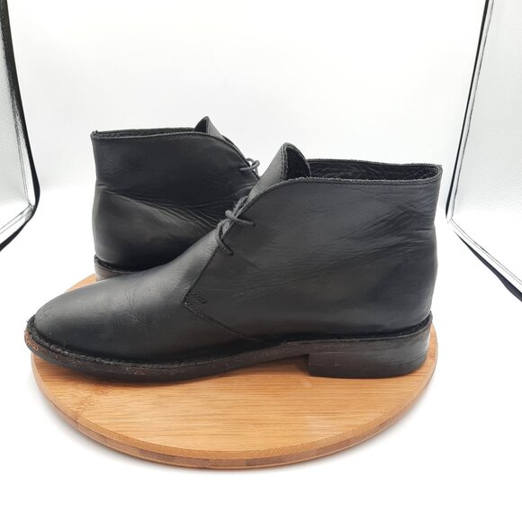Thursday Boot Company Everyday Scout Chukka Boots Mens 10 Black Leather Handmade main image 6